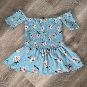 Windsor Off the Shoulder Floral Sz M